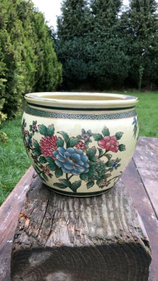 Vintage Decorative Chinese Oriental Plant Pot Holder