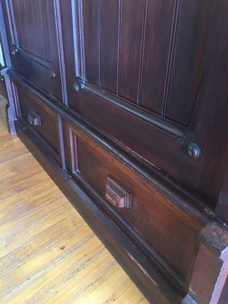 Antique Victorian Armoire 6