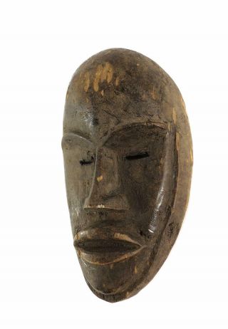 Dan Mask Old Liberia African Art Was $95.  00