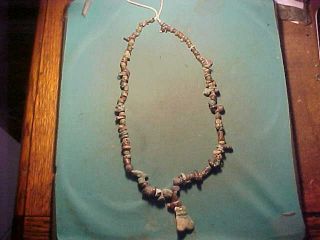 String Of Ancient Broze Age Beads Circa 1st Millennium Bc.