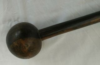 Rare Antique Zulu Knobkerrie Knopkierie