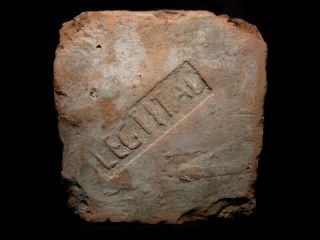 Extremely Rare,  Well Preserved Roman Legio I Italica Stamped Brick,