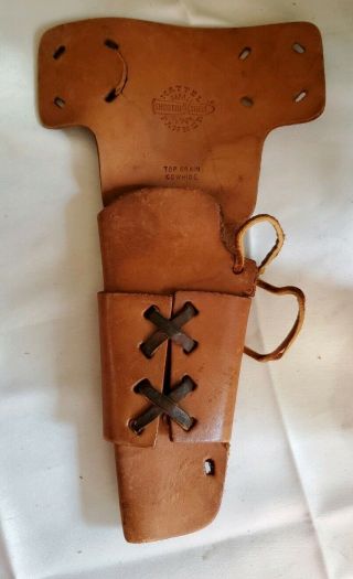 VINTAGE MATTEL SHOOTIN SHELL FANNER WITH HOLSTER AND BELT 11