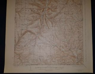 1926 USGS Antique Copper Printing Plates Greenwood York plus a hardcopy Map 8