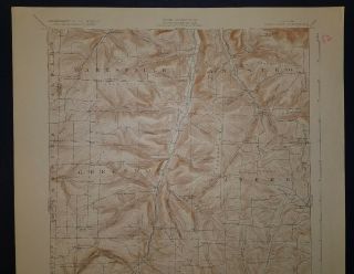 1926 USGS Antique Copper Printing Plates Greenwood York plus a hardcopy Map 9