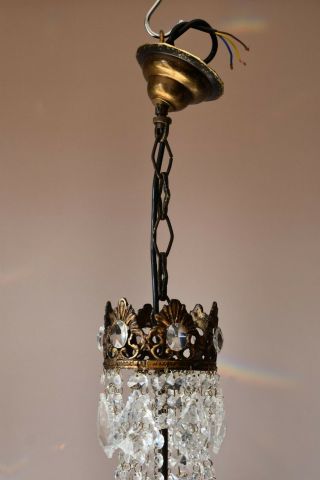 Antique Vintage Crystal Chandelier,  Ceiling lamp,  Lighting for Home Living,  Decor 10