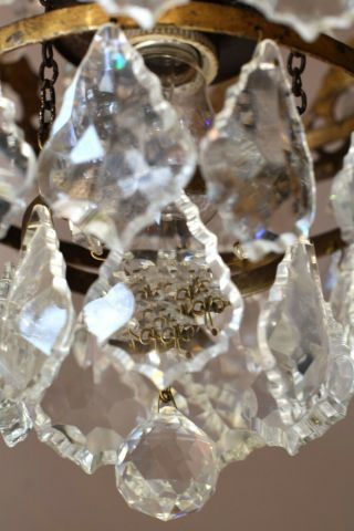 Antique Vintage Crystal Chandelier,  Ceiling lamp,  Lighting for Home Living,  Decor 5