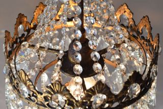 Antique Vintage Crystal Chandelier,  Ceiling lamp,  Lighting for Home Living,  Decor 7