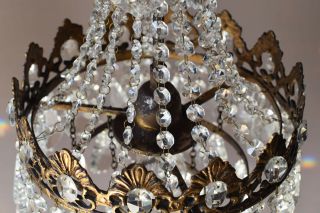 Antique Vintage Crystal Chandelier,  Ceiling lamp,  Lighting for Home Living,  Decor 8