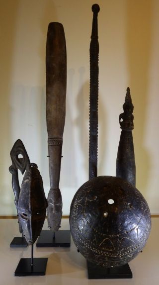 Instant Papua Guinea (png) Sepik Collection…with Stands