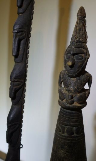 INSTANT PAPUA GUINEA (PNG) SEPIK COLLECTION…WITH STANDS 7