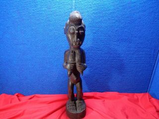 Primitive African Carved Sculpture Antique Tribal Art 3