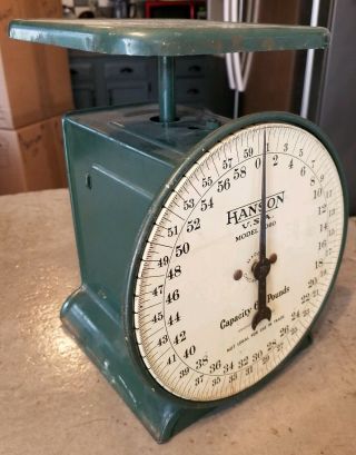 Vintage Hanson Utility Scale Model 2060 60lb Kitchen Vtg