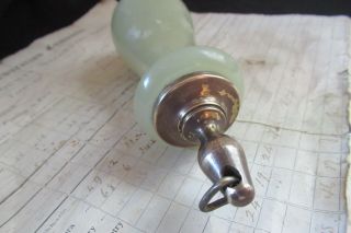 Vintage Green Marble High Level Toilet Cistern Pull