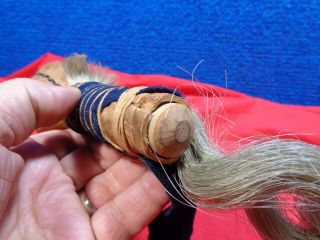 OLD NATIVE AMERICAN INDIAN RATTLE 7