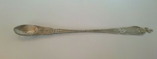 Antique Imperial Russian Sterling Silver " 84 " Church Tongs,  1879.