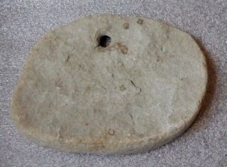 Fine Antique Native American Indian Stone Breast Plate Bead