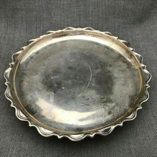 Antique Continental Silver Dish