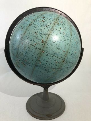Vintage Celestial Globe 18” By Denoyer - Geppert Co.  Chicago