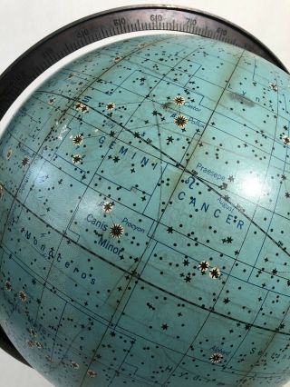 Vintage Celestial Globe 18” by Denoyer - Geppert Co.  Chicago 5