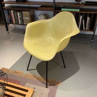 Vintage Eames Herman Miller Zenith Rope Edge Shell Chair