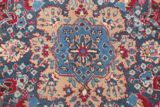 Vibrant Color Busy Pattern Floral Kashmar Persian Floral Red Area Rug Wool 10x13 7