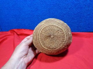 Antique Native American Indian Woven Basket 7