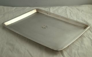 Fine Solid Silver Dressing Table Tray - 450g - London 1915 2