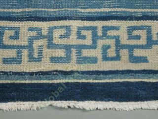 Antique 19th Century Peking Chinese Oriental Rug Carpet Runner 2 ' - 9 