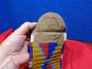 NATIVE AMERICAN BEADED POUCH BAG 3