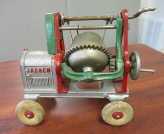 Vintage Kenton Cast Iron Jaeger Cement Mixer