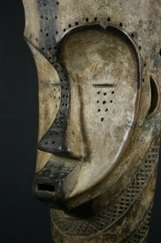 Large African Ngil Gorilla Mask - Fang Gabon,  Tribal Art African Art Primitive