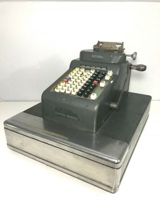 Vintage R.  C.  Allen Cash Register Mercantile Antique Adding Business Machine