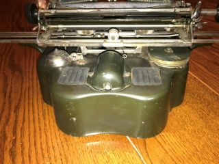 ANTIQUE OLIVER NO.  9 TYPEWRITER BAT WING W PAINT 3