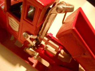 ARCADE CAST IRON RED BABY DUMP TRUCK TOY REPAINTED 6
