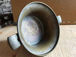 Antique Chinese Bronze Censer With Handles & Signed 6 Character Mark 10