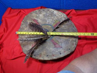 Primitive Native American Indian Shield 2