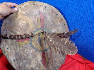 Primitive Native American Indian Shield 6