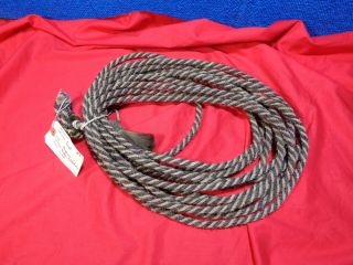 Antique Cheyenne Indian Horsehair Roping Lariat Early 1900s 33 