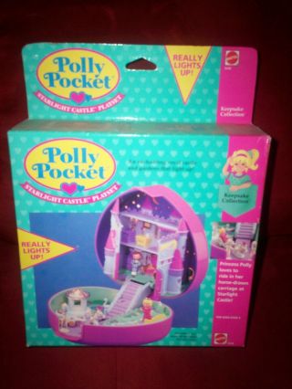 1993 Polly Pocket Starlight Castle Playset Never Opened Bluebird Toys