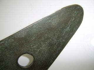 VERY RARE CHINESE ARCHAISTIC ANTIQUE BRONZE AXE HEAD WITH PROVENANCE NO BUDDHA 5