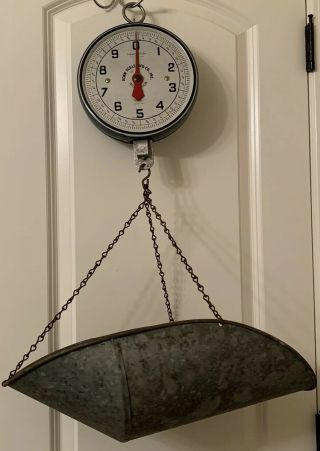 Vintage Antique Penn Scale Co Hanging Produce Scale