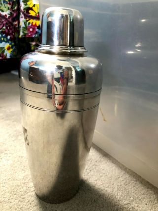Tiffany & Co Sterling Silver Cocktail Shaker