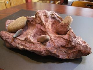 Aboriginal Large Corroboree Ochre Bowl - South East Queensland Australia