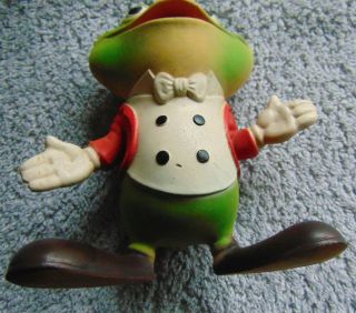 1948 REMPEL FROGGY THE GREMLIN SQUEAKY TOY FROG ANDY ' S GANG Ed McConnell w/BOX 7