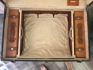 Louis Vuitton Vintage Antique Trunk for Hats and Shoes from 1930 5