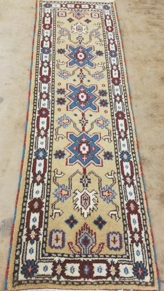 Antiquity Hand - Knotted Turkish Oushak Tribal Rug Runner All Wool Durable 2 