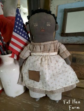 Fat Hen Farm - Rag Doll - Early Cloth - Belindy - Reserved For Cindy