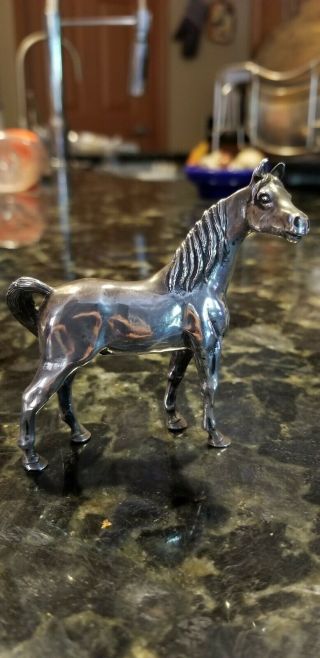 Vintage S Kirk & Son Sterling Silver Horse Figure