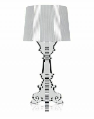 Kartell Bourgie Table Lamp / Chrome / Needs Dimmer Switch